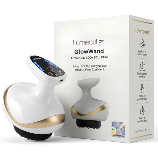 LumiSculpt GlowWand vacuum massager